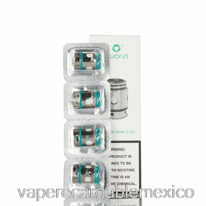 Vape Recargable Suorin Tri Bobinas De Repuesto Bobinas De Malla Simple De 0.2ohm